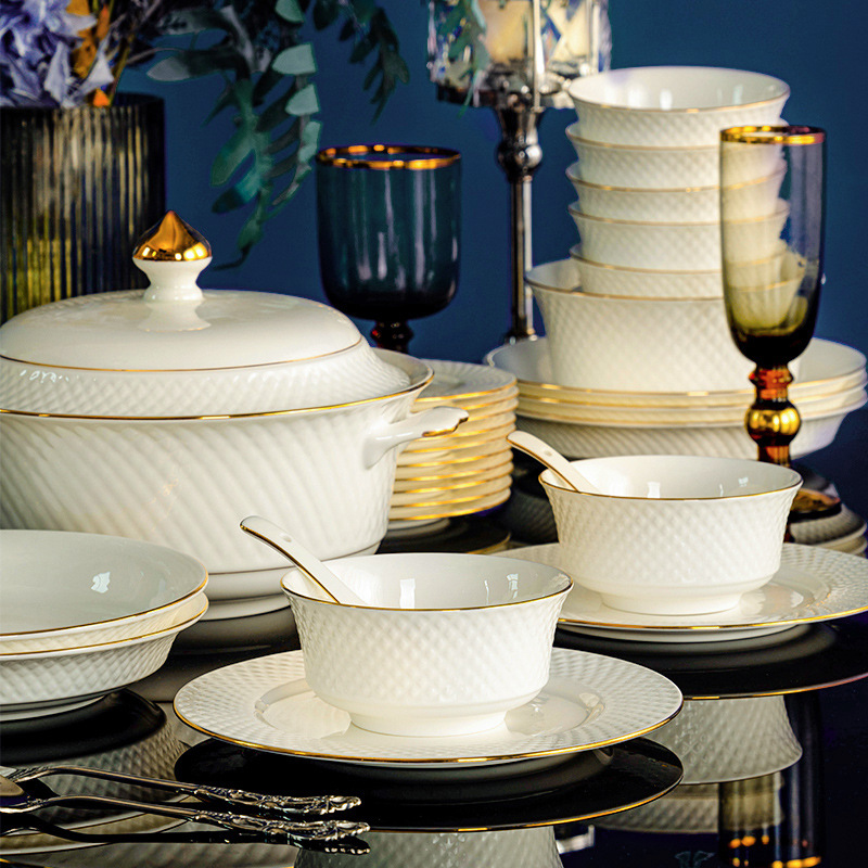 Ceramic tableware high-end gift box 6