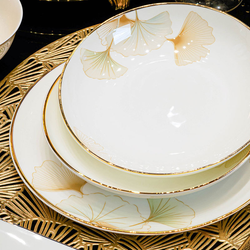 Chinese bowl and plate set 5