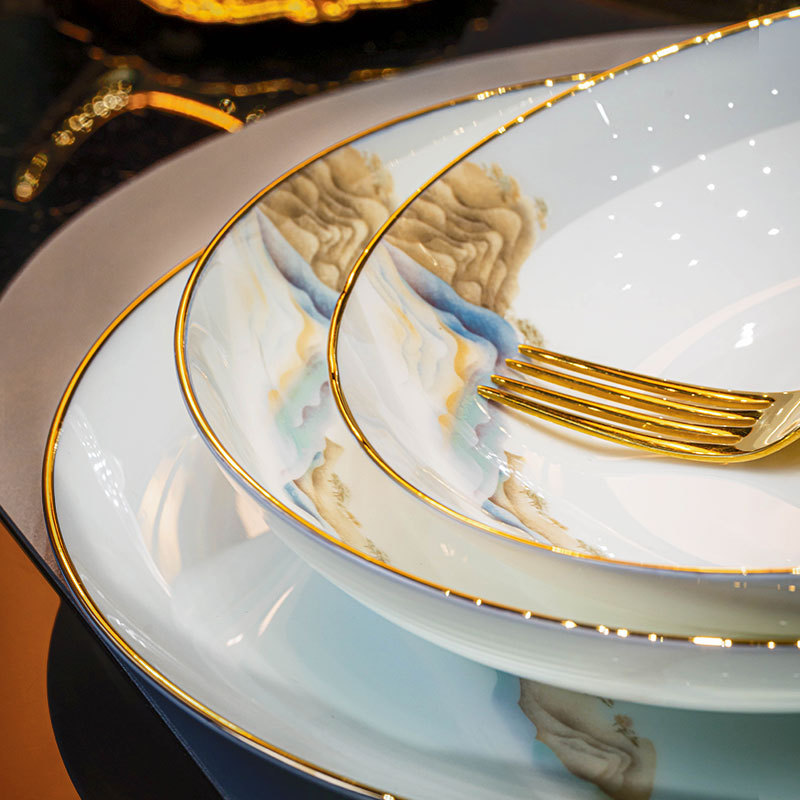 Household bowl and dish set 7