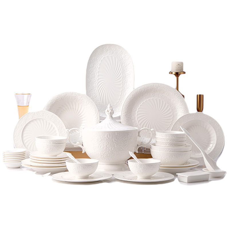 Chinese palace style tableware set 16