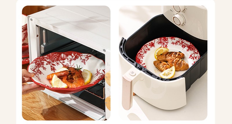 Red New Year's tableware set for home use 11 02