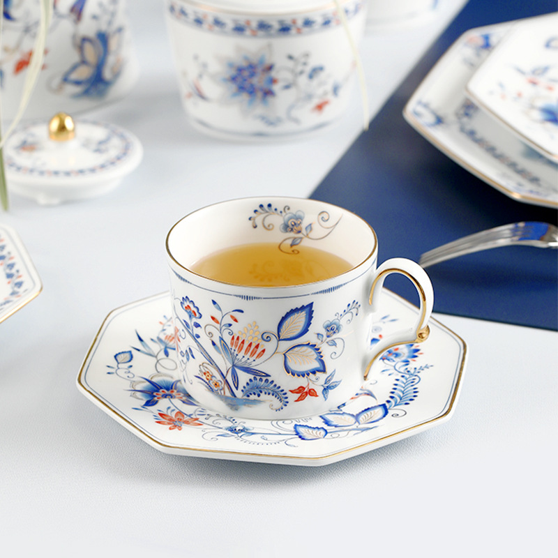 Afternoon tea set teapot and cup combination 23