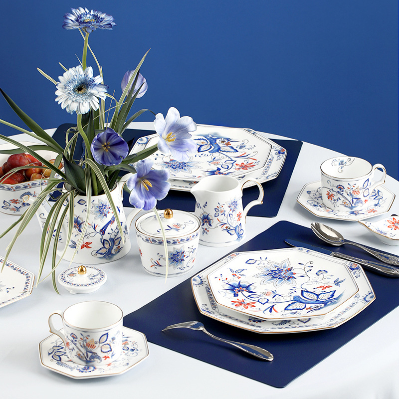 Afternoon tea set teapot and cup combination 23