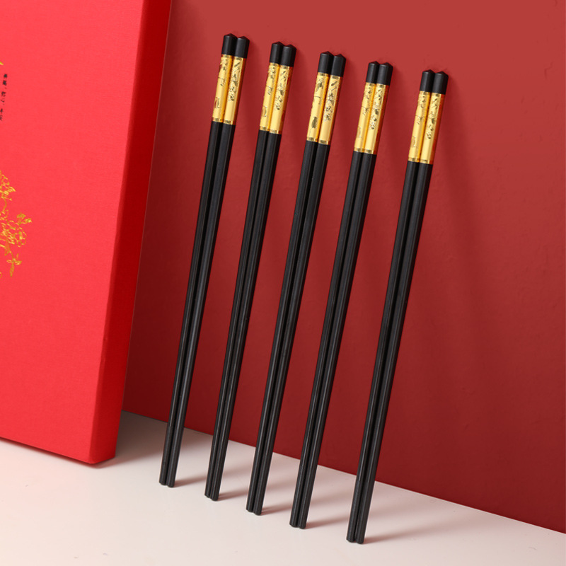 Anti-slip and mildew-proof bone porcelain chopsticks 43