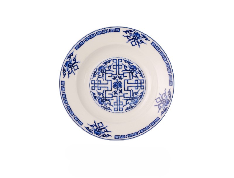 Chinese style high value blue and white tableware 34 01