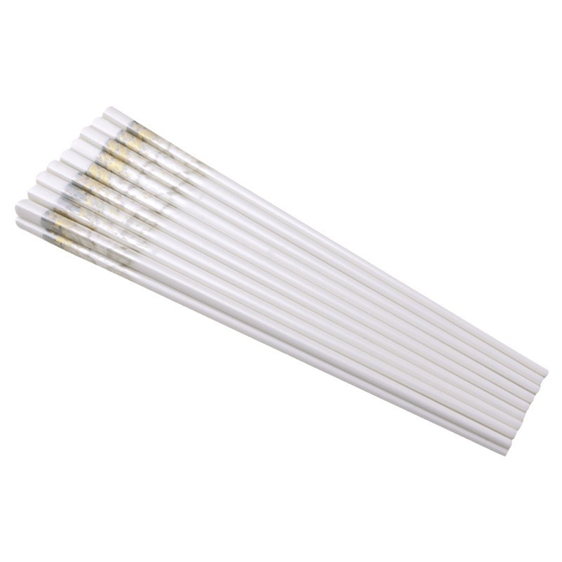 Gold-rimmed heat-resistant porcelain chopsticks 42