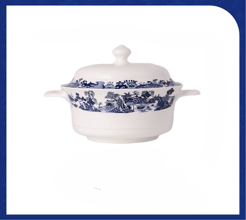 Green garden soup pot 38