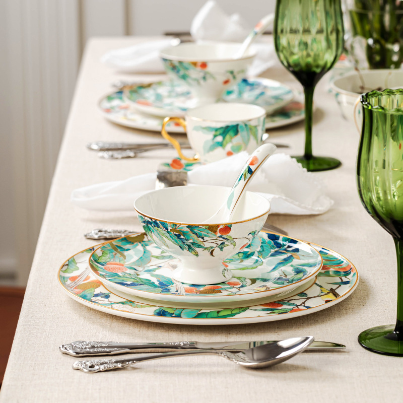 New Chinese bone china soup bowl 48