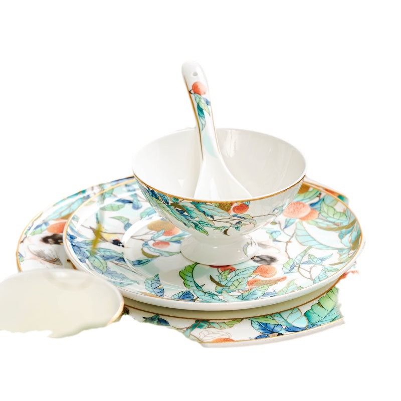 New Chinese bone china soup bowl 48