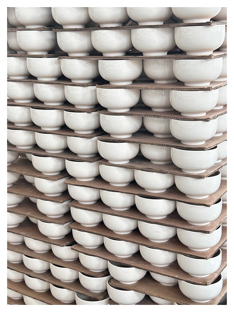 Simple ceramic household bowls 49